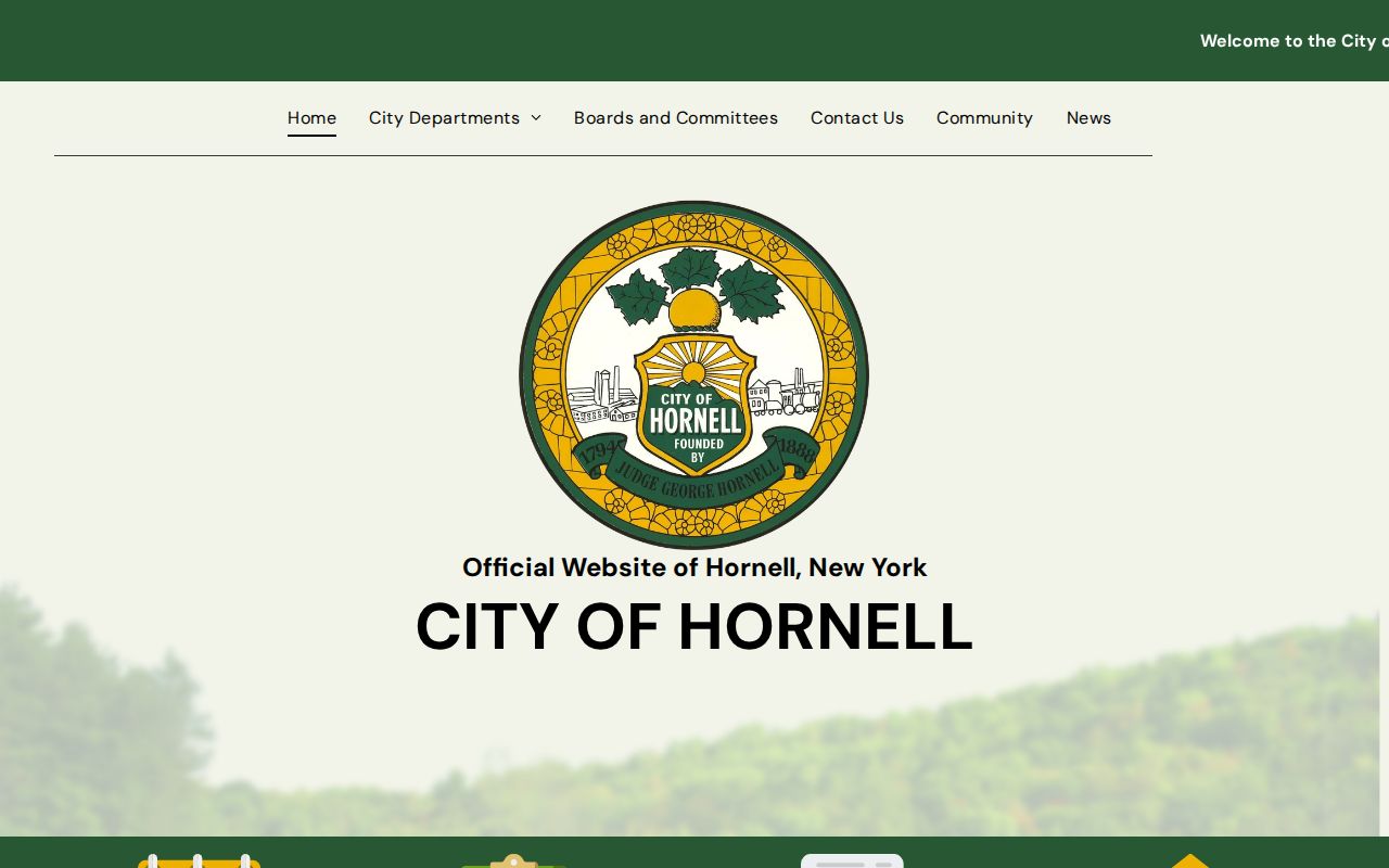 Hornell criminal records and City of Hornell government